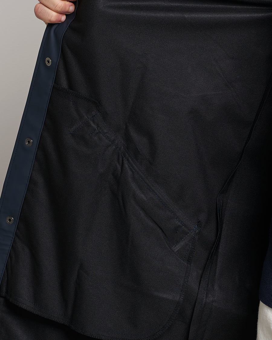 Men | Coats & Jackets | RAINS | Long Jacket Navy