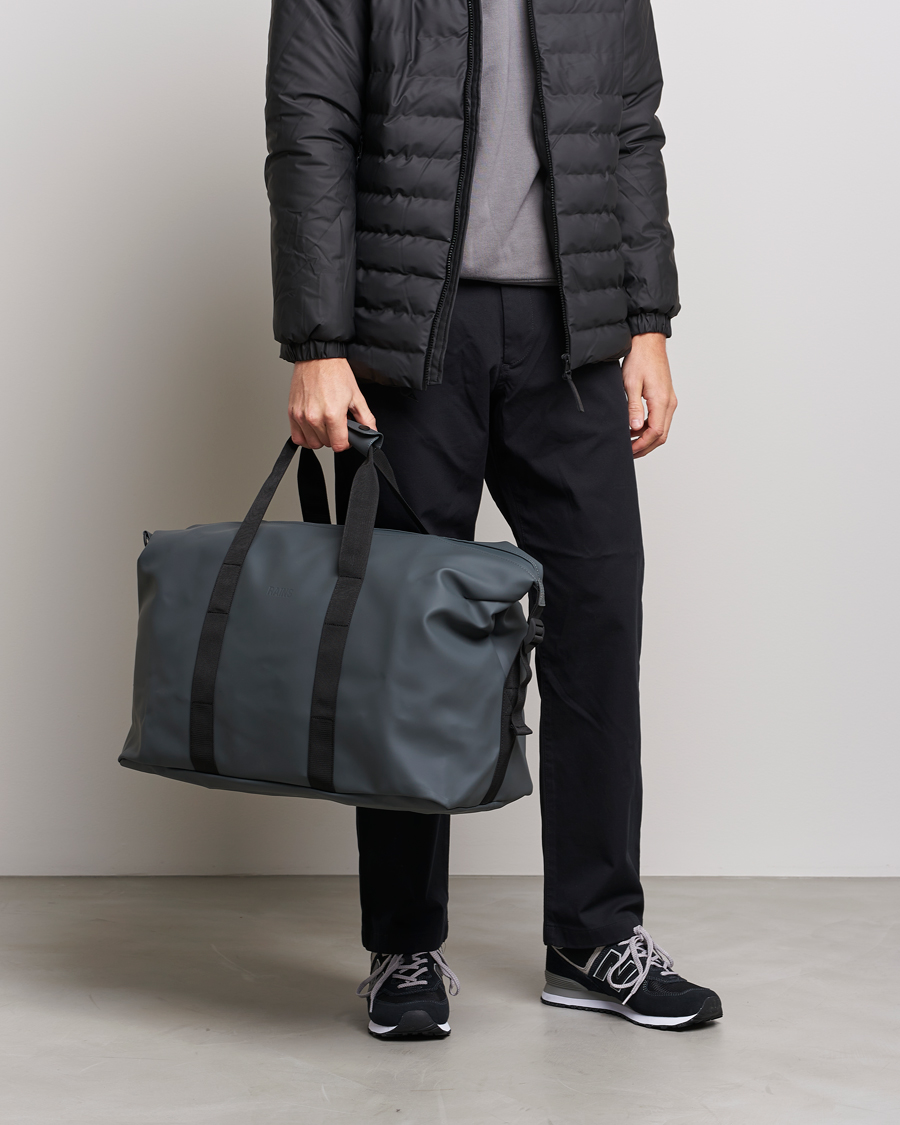 Men | Weekend Bags | RAINS | Weekendbag Slate Grey