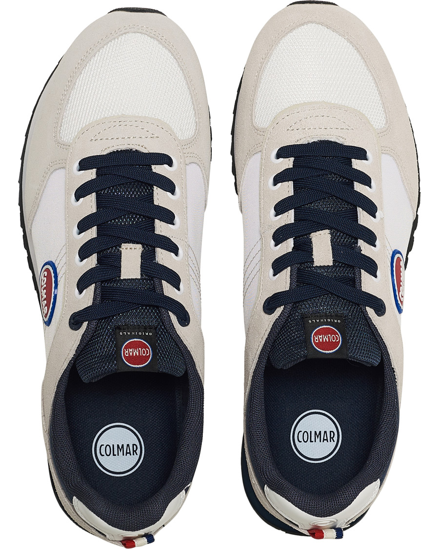 Men | Colmar Travis Authentic Sneakers White | Colmar | Travis Authentic Sneakers White