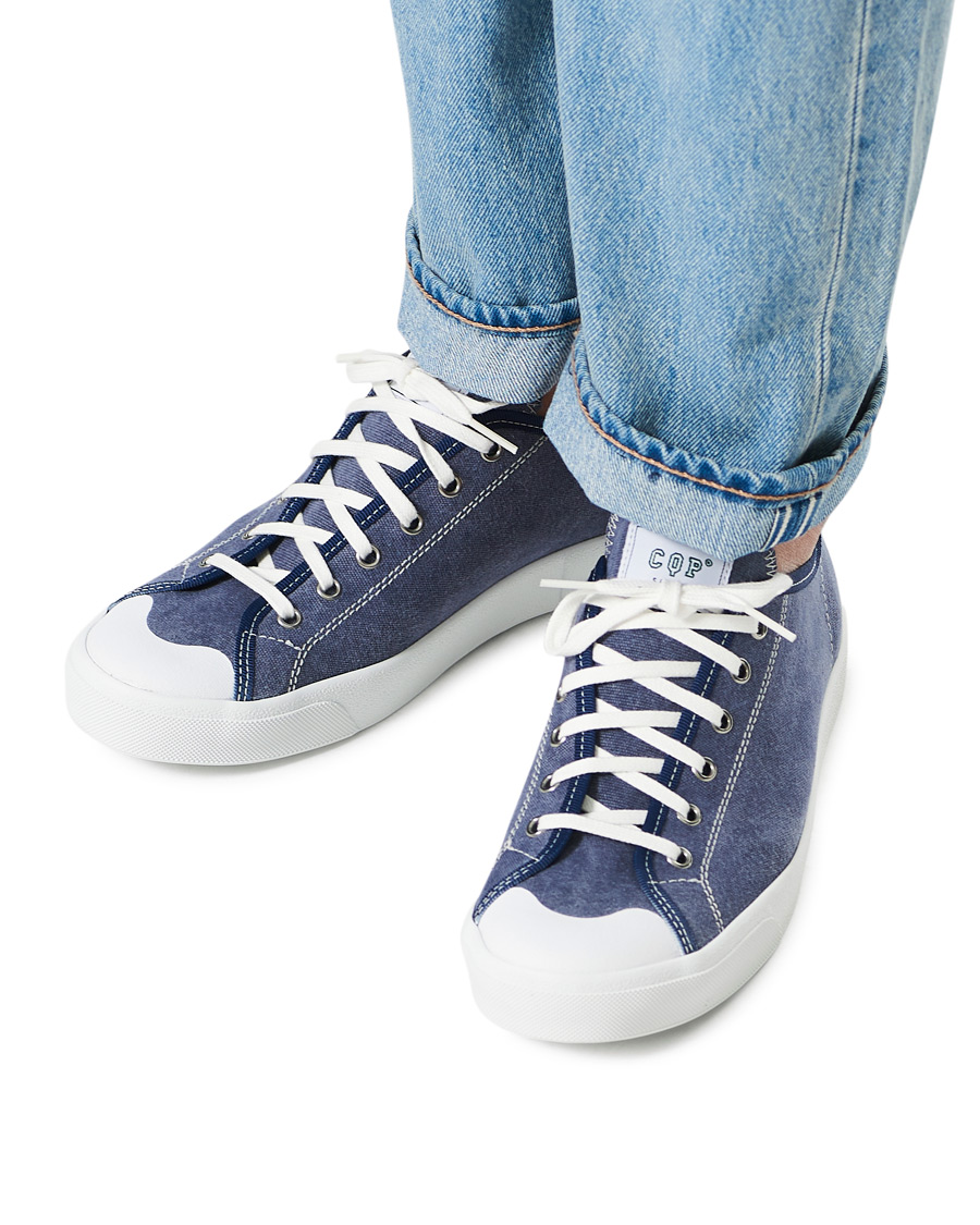 Men | C.QP Clava Canvas Sneaker Indigo | CQP | C.QP Clava Canvas Sneaker Indigo