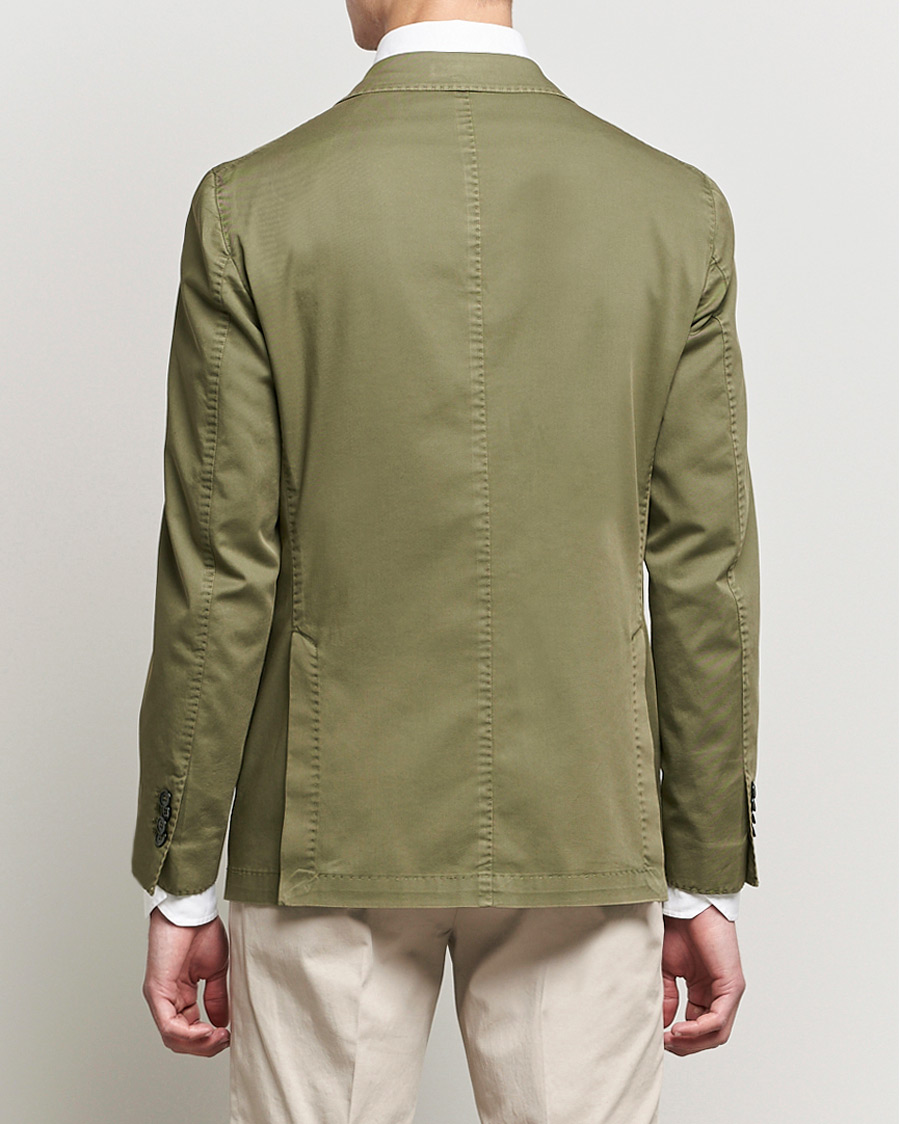 Men | Blazers | L.B.M. 1911 | Jack Regular Fit Cotton Stretch Blazer Olive