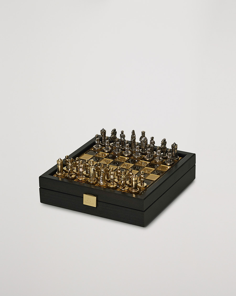 Men | Christmas Gifts | Manopoulos | Byzantine Empire Chess Set Brown