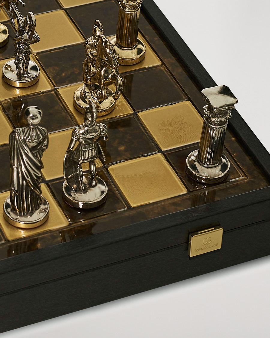 Men | Games | Manopoulos | Archers Chess Set Brown