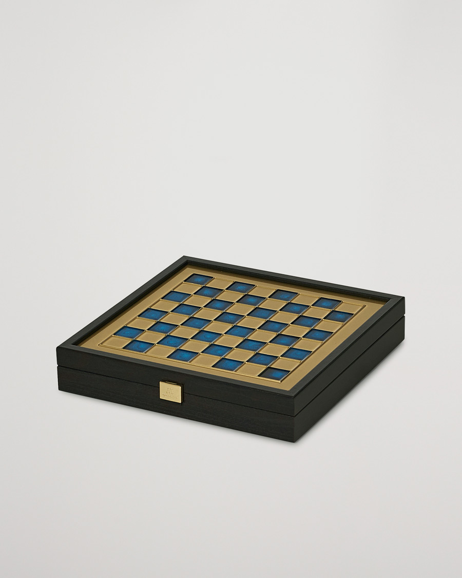 Men | For the Home Lover | Manopoulos | Greek Roman Period Chess Set Blue