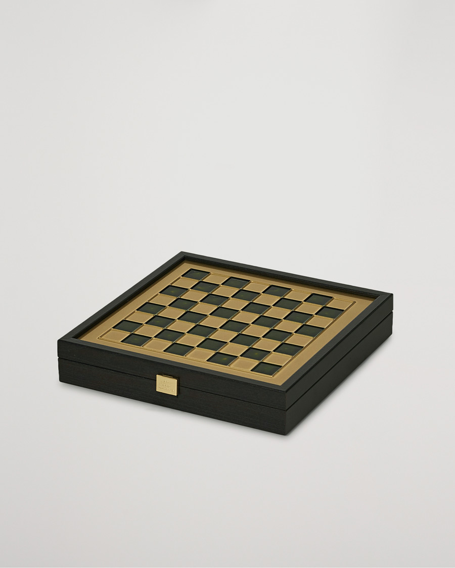 Men |  | Manopoulos | Greek Roman Period Chess Set Green