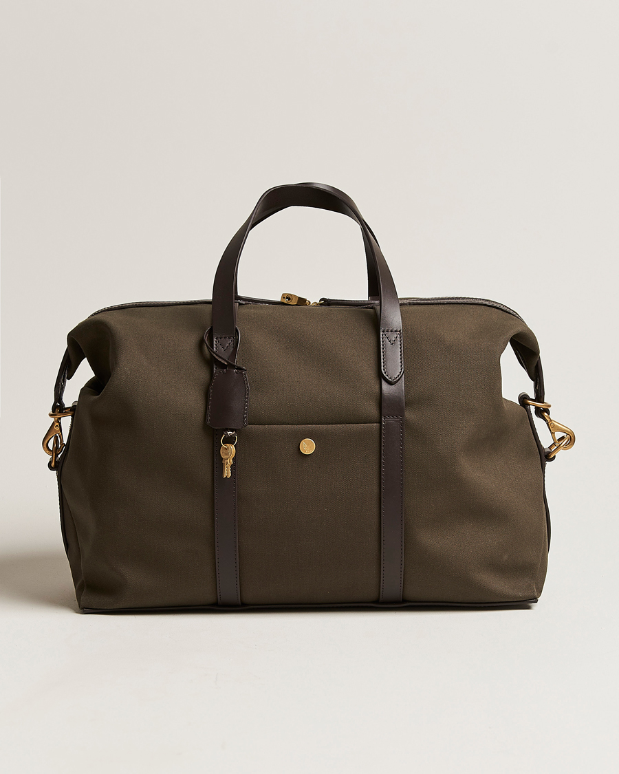 Men | Bags | Mismo | MismoM/S Avail 48h Nylon WeekendbagArmy/Dark Brown