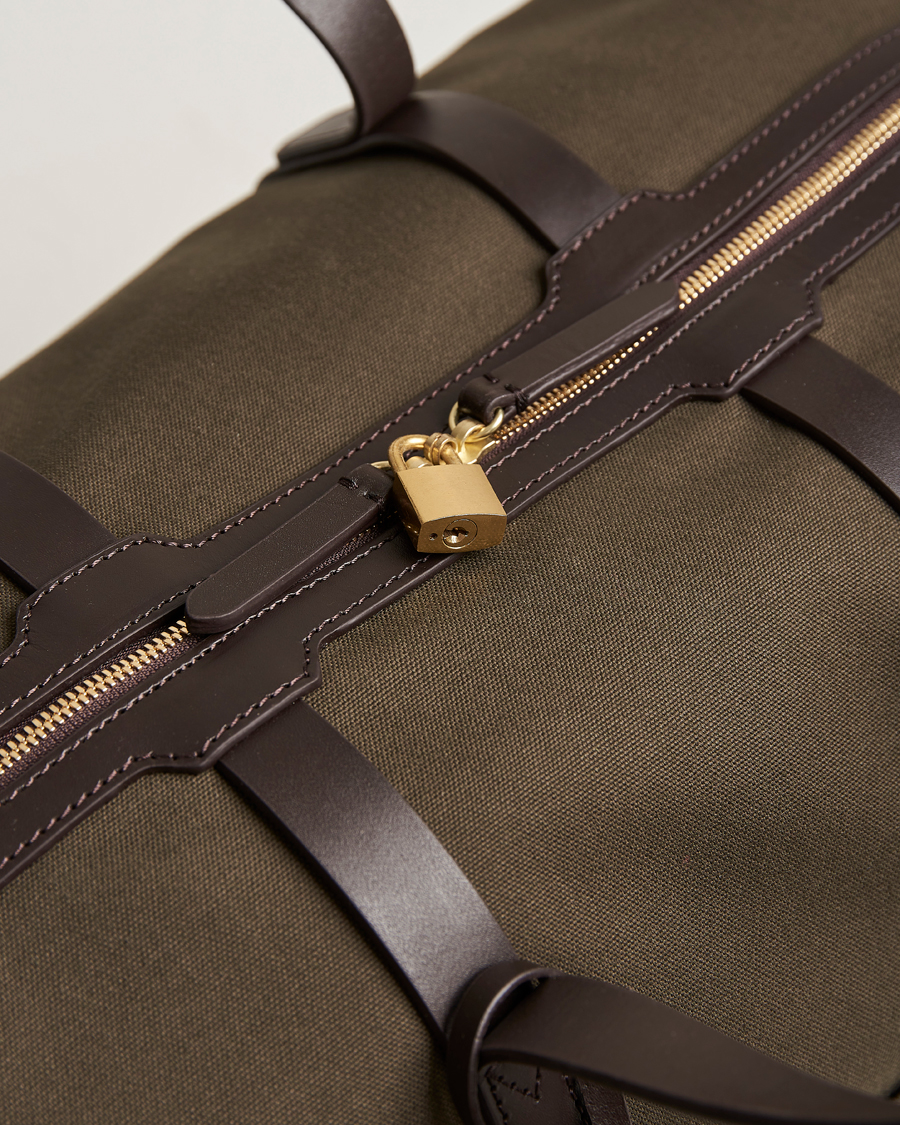Men | Bags | Mismo | MismoM/S Avail 48h Nylon WeekendbagArmy/Dark Brown