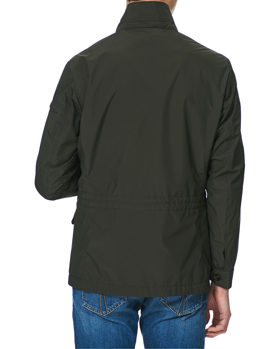 MooRER Waterproof Nylon Field Jacket Forest at CareOfCarl.com