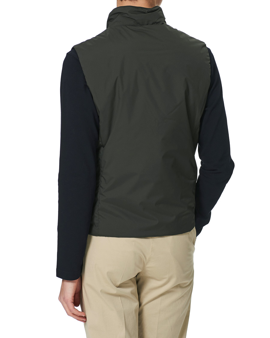 Men | Coats & Jackets | MooRER | Senio Padded Vest Forest