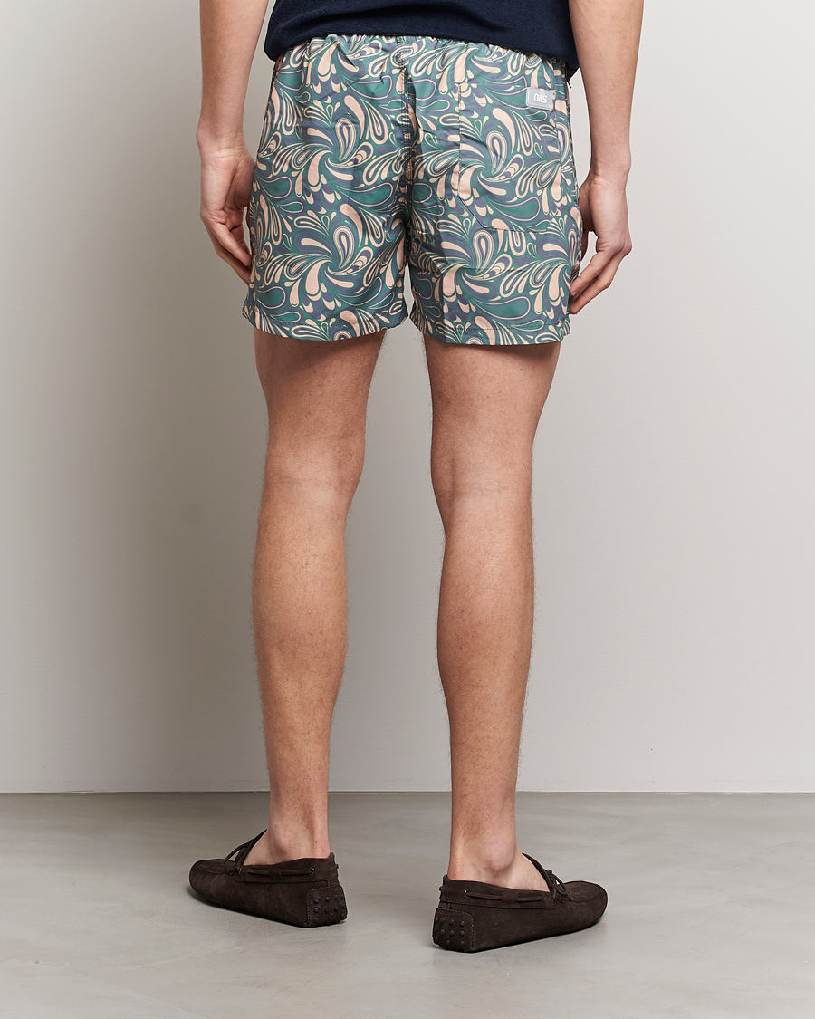 Men | Swimwear | OAS | Printed Swimshorts Woodstock