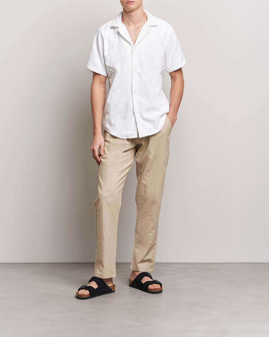 Men | The Linen Closet | OAS | Linen Long Pants Beige