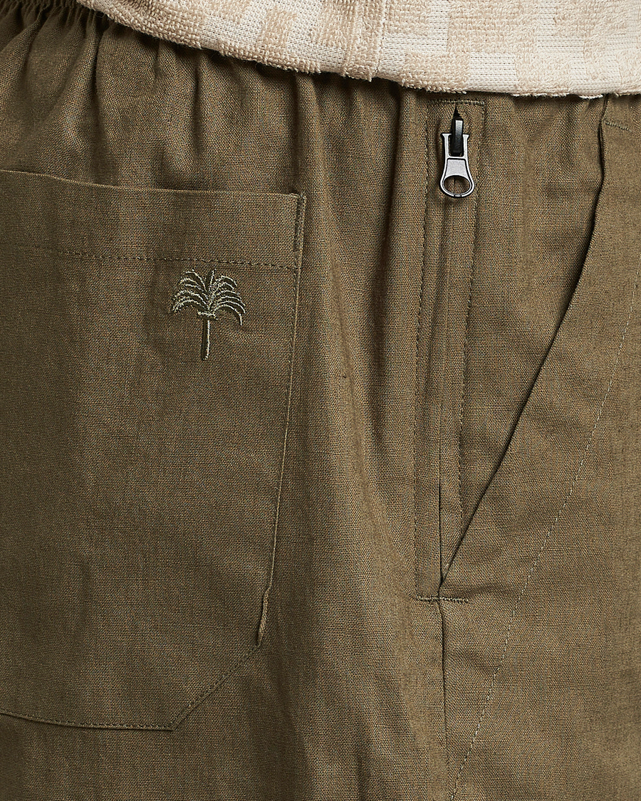 Men | Shorts | OAS | Linen Shorts Army
