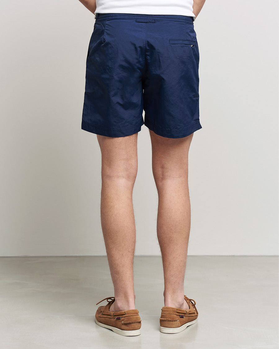 Men | Swimwear | Orlebar Brown | Bulldog II Medium Length Swim Shorts Navy