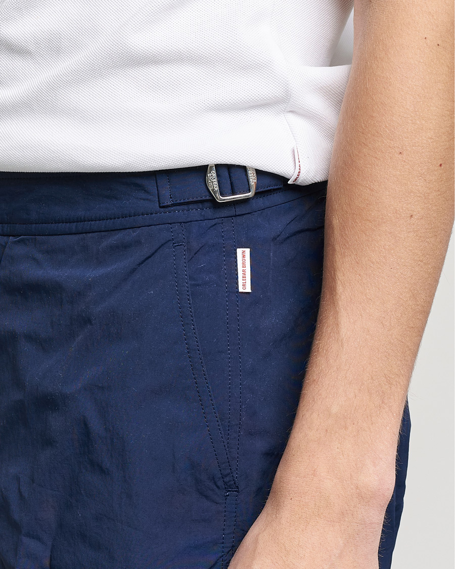 Men | Swimwear | Orlebar Brown | Dane III Long Leg Swim Shorts Navy