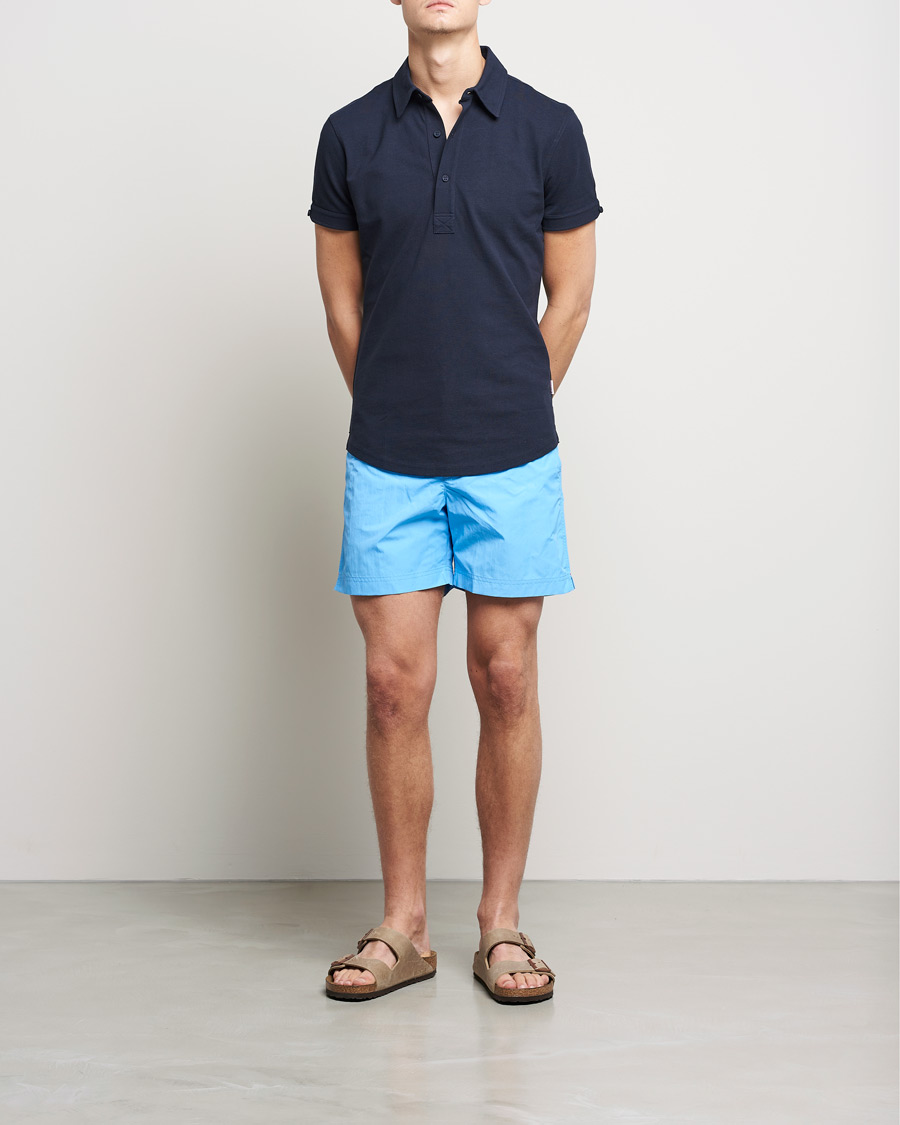 Men |  | Orlebar Brown | Sebastian Tailored Cotton Polo Navy