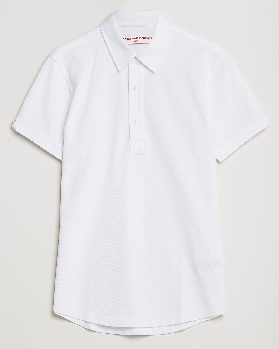 Men |  | Orlebar Brown | Sebastian Tailored Cotton Polo White