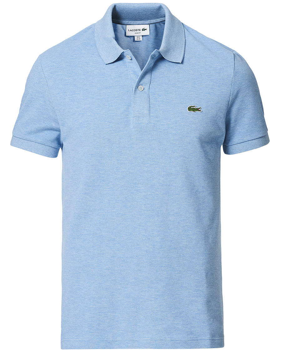 Men | Polo Shirts | Lacoste | Slim Fit Polo Piké Cloudy Blue