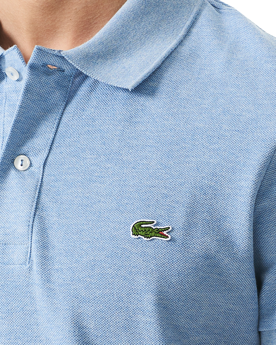Men | Polo Shirts | Lacoste | Slim Fit Polo Piké Cloudy Blue