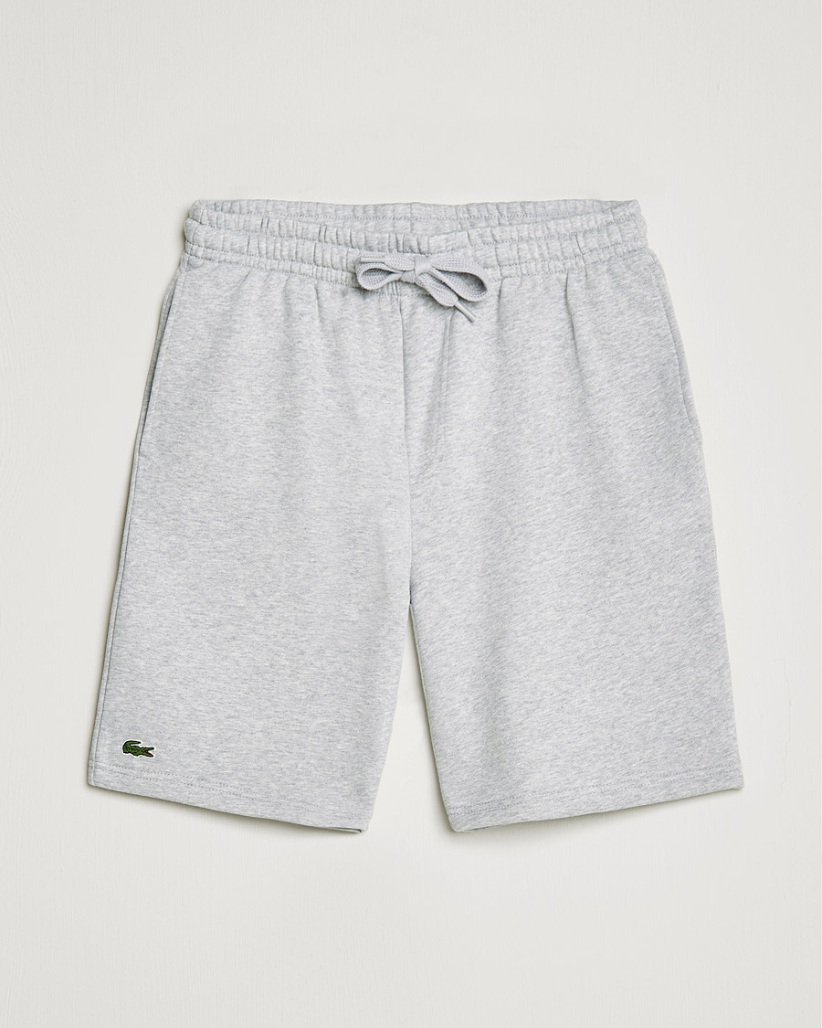 Men | Shorts | Lacoste Sport | Tennis Fleece Shorts Silver Chine