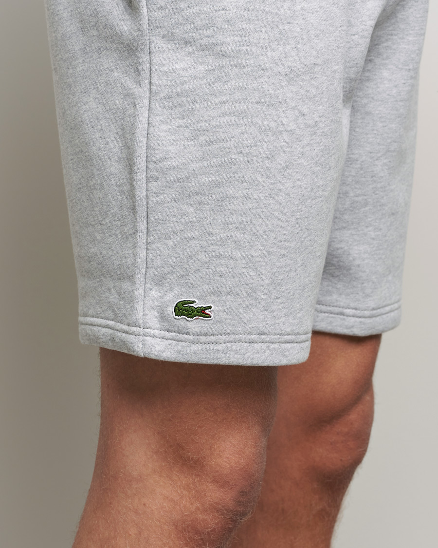 Men | Shorts | Lacoste Sport | Tennis Fleece Shorts Silver Chine