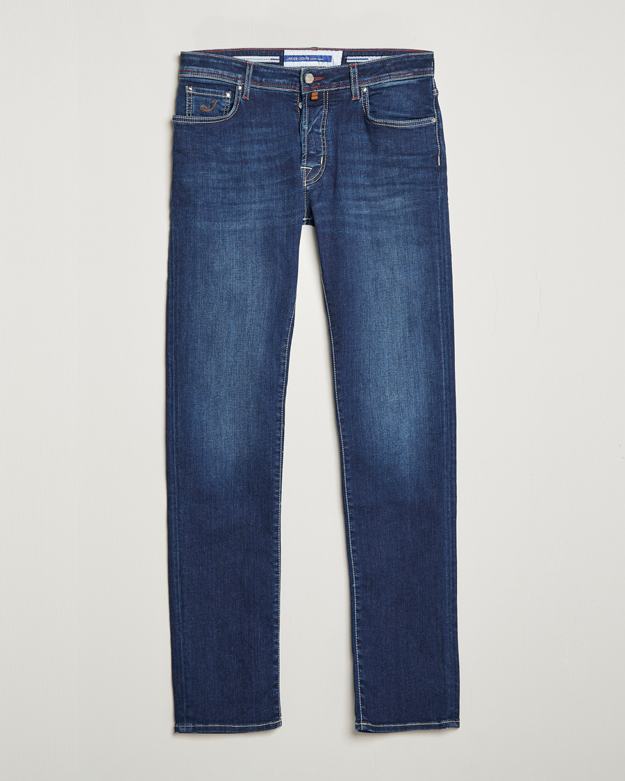 Men | Jeans | Jacob Cohën | Bard 688 Slim Fit Stretch Jeans Medium Dark