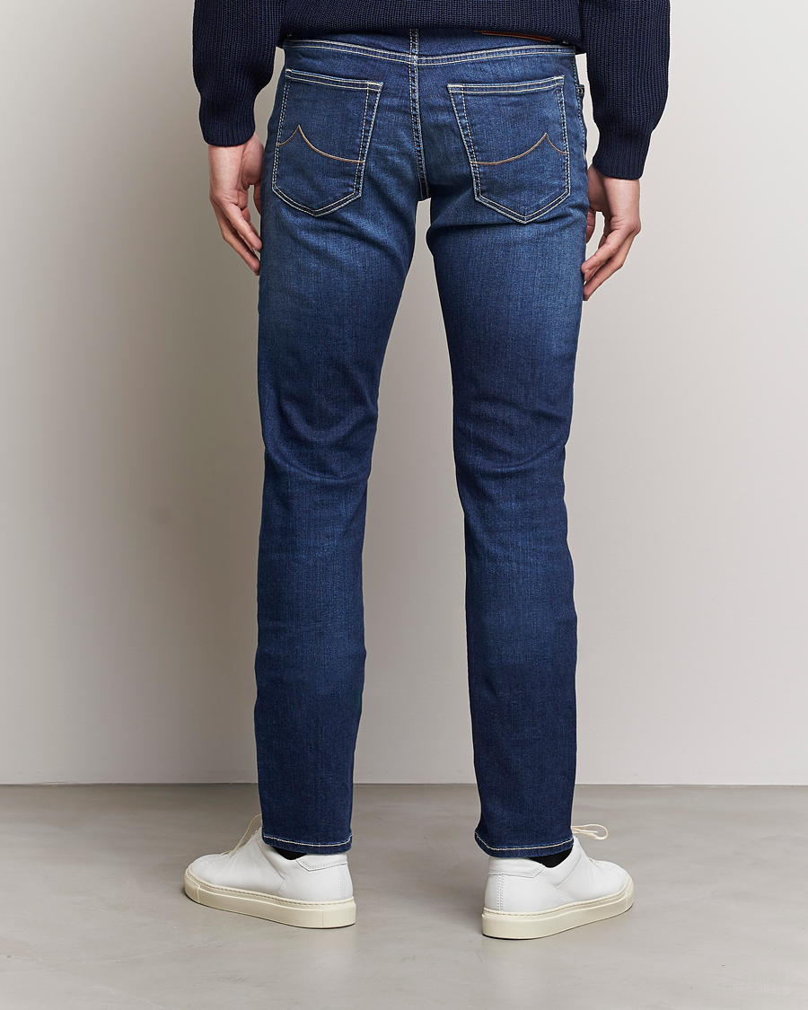 Men | Jeans | Jacob Cohën | Bard 688 Slim Fit Stretch Jeans Medium Dark