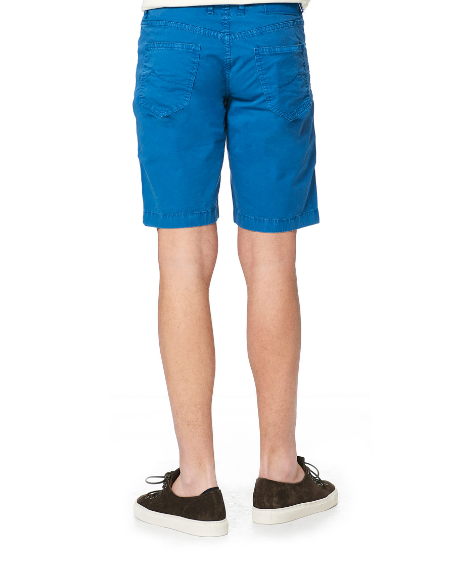 Men | Shorts | Jacob Cohën | Nicolas Cotton Shorts Blue