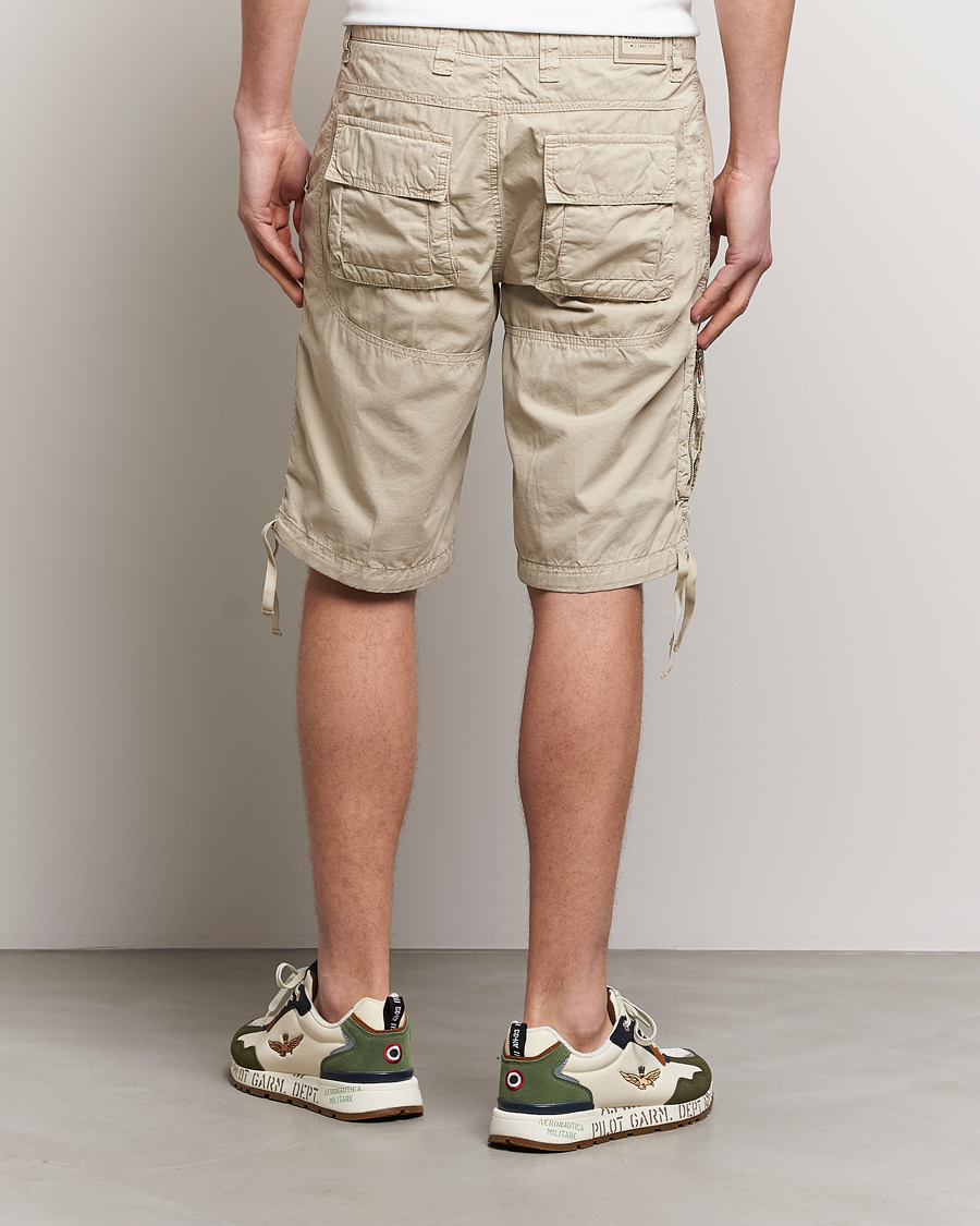 Men | Shorts | Aeronautica Militare | 7AMH Heritage Bermuda Shorts Sand