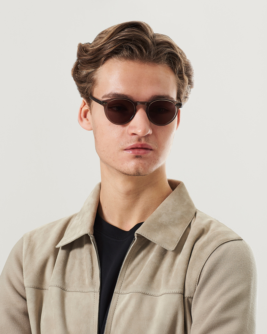Men | Round Frame Sunglasses | EYEVAN 7285 | Puerto Sunglasses Smoke