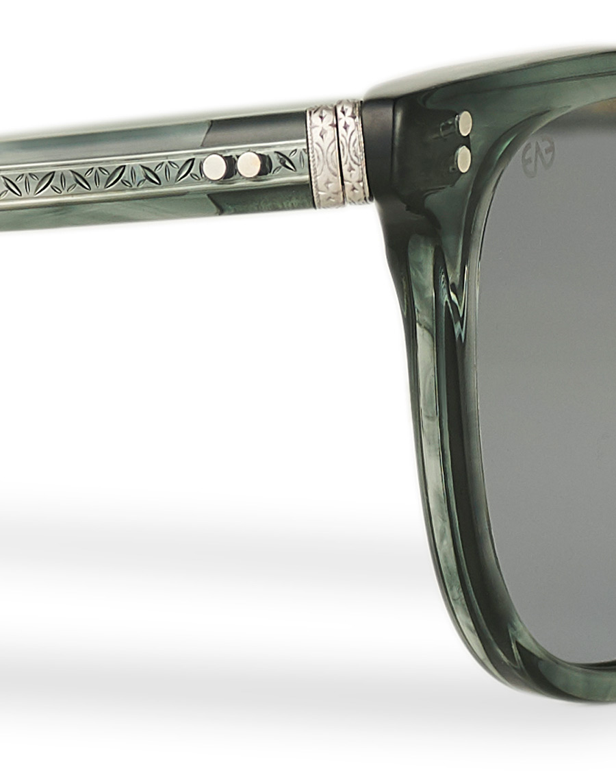 Eyevan 7285 Franz Sunglasses Antique Green at CareOfCarl.com