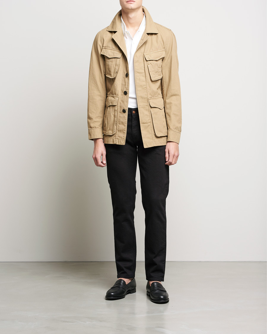 Men | Jeans | Oscar Jacobson | Albert Cotton Stretch Jeans Black