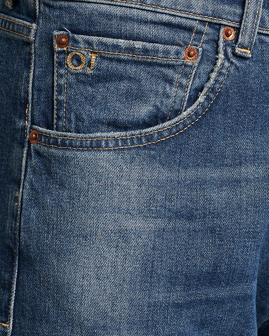 Men | Jeans | Oscar Jacobson | Johan Straight Fit Cotton Stretch Jeans Vintage Wash