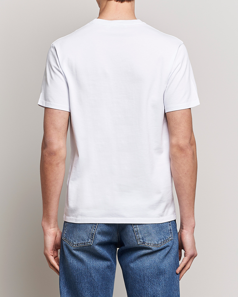 Men | T-Shirts | Maison Kitsuné | Mini Handwriting T-Shirt White