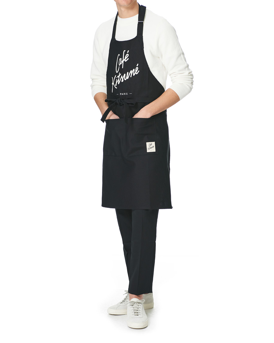 Men | Café Kitsuné Apron Black | Café Kitsuné | Apron Black