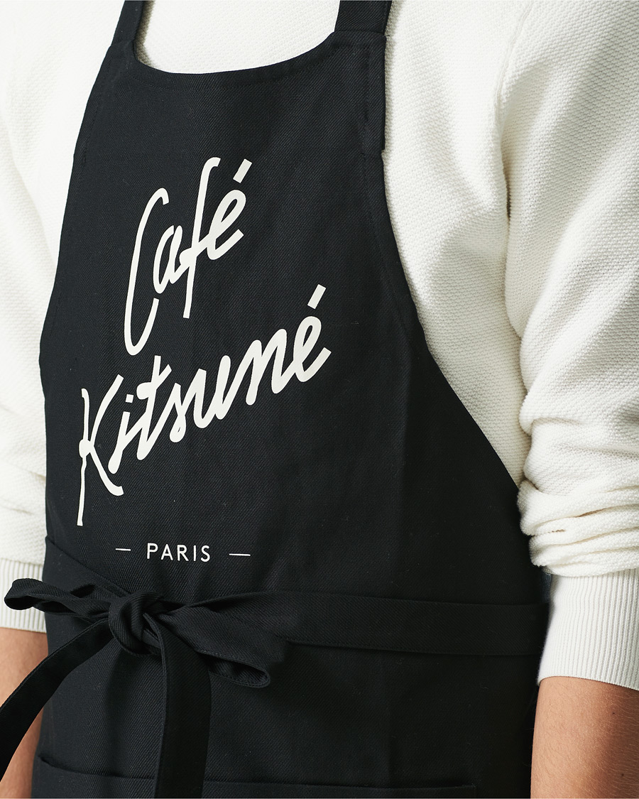 Men | Café Kitsuné Apron Black | Café Kitsuné | Apron Black