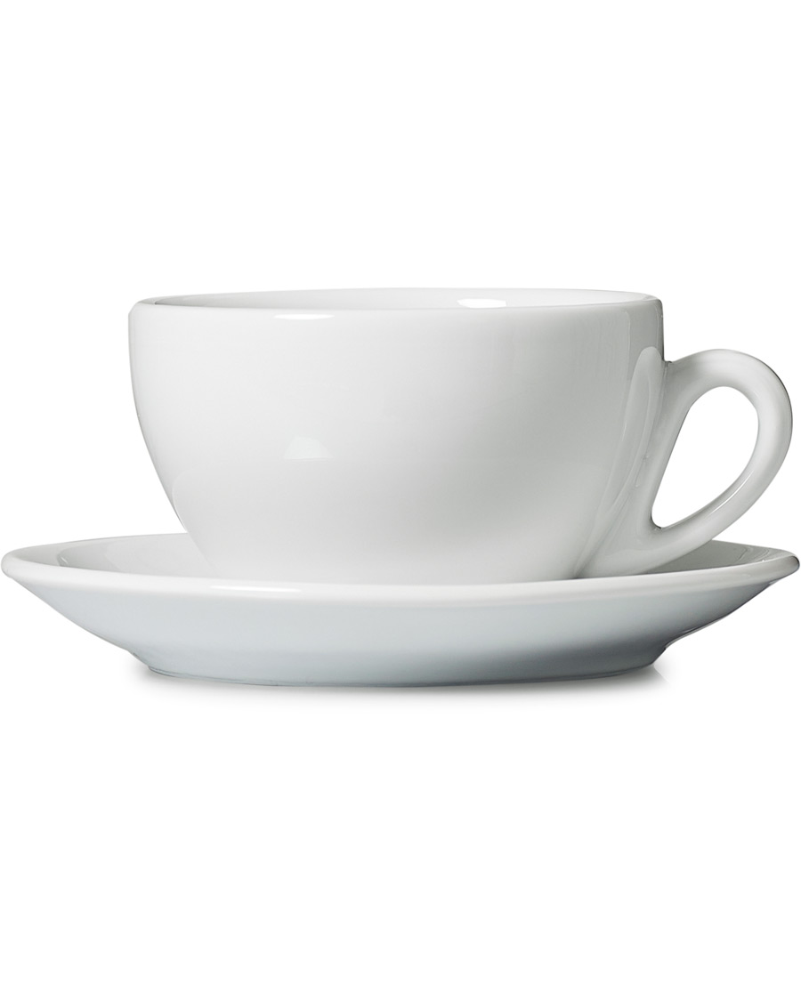 Men | Café Kitsuné Coffee Cup & Saucer White | Café Kitsuné | Coffee Cup & Saucer White