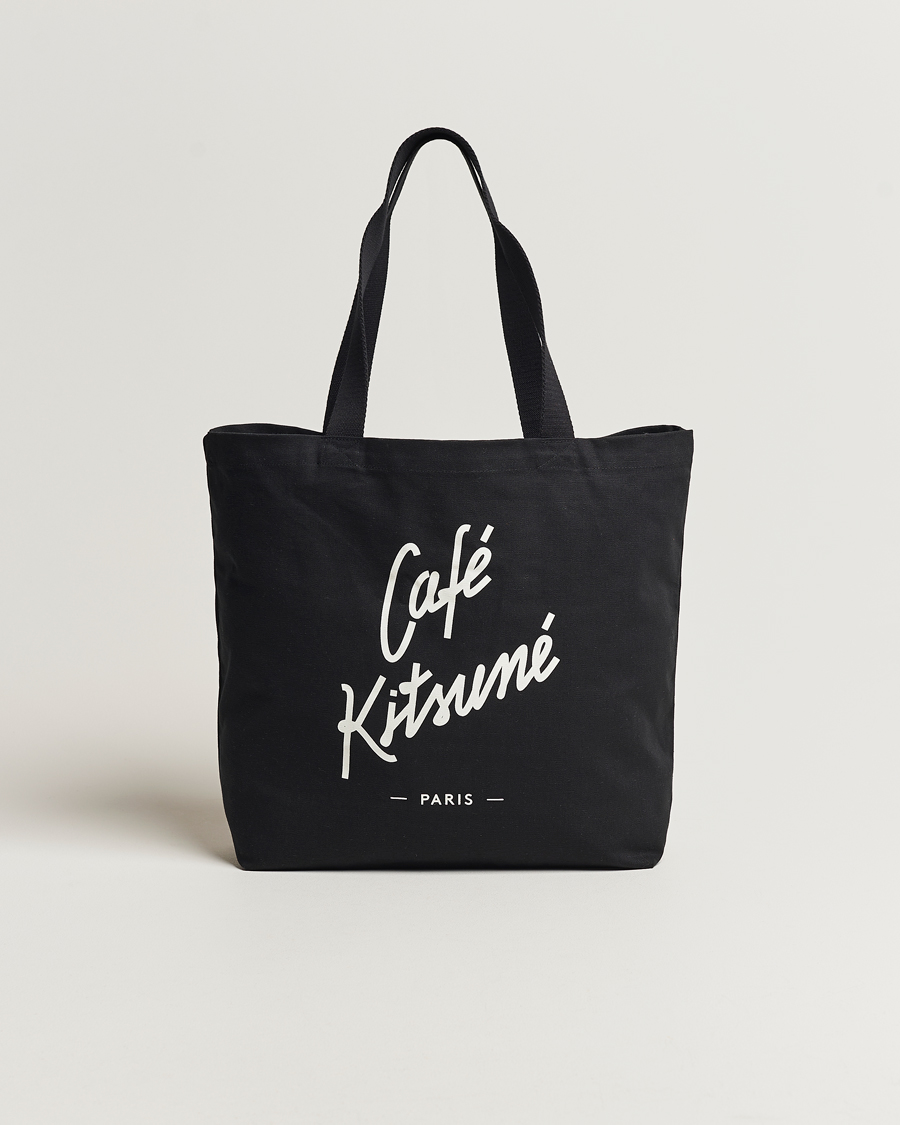 Men | Tote Bags | Café Kitsuné | Tote Bag Black