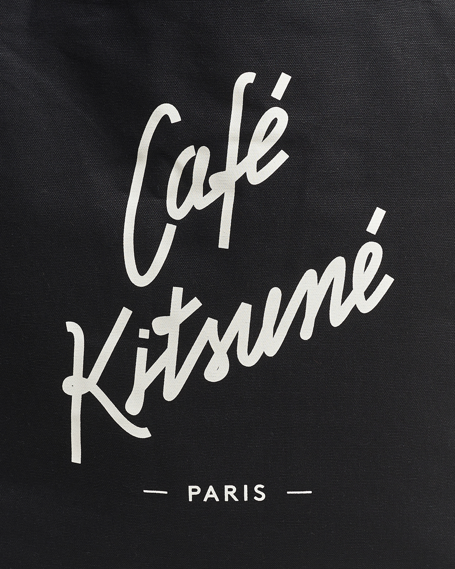Men | Café Kitsuné Tote Bag Black | Café Kitsuné | Tote Bag Black