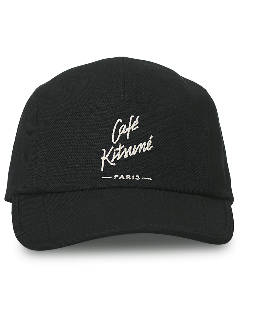 Men | Café Kitsuné Crew Cap Black | Café Kitsuné | Crew Cap Black