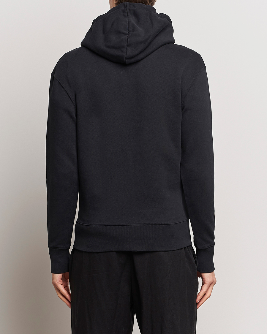 Men | Sweaters & Knitwear | Café Kitsuné | Crew Hoodie Black