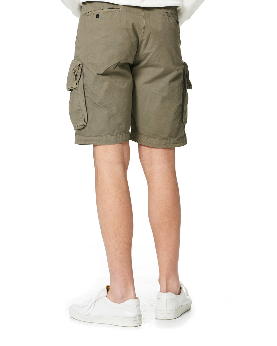 Men | Shorts | C.P. Company | Stretch Twill Cargo Shorts Olive