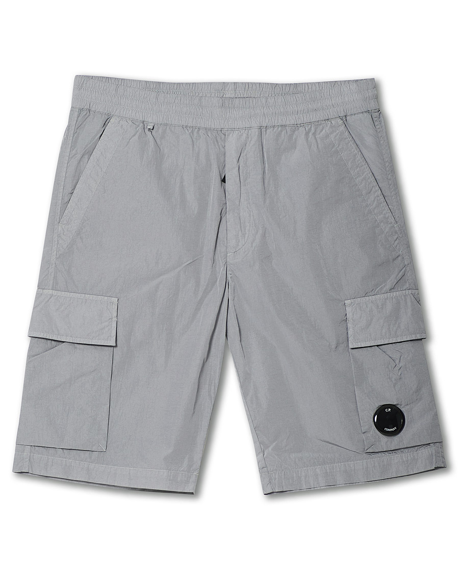 Men | Shorts | C.P. Company | Chrome-R Drawstring Cargo Shorts Grey