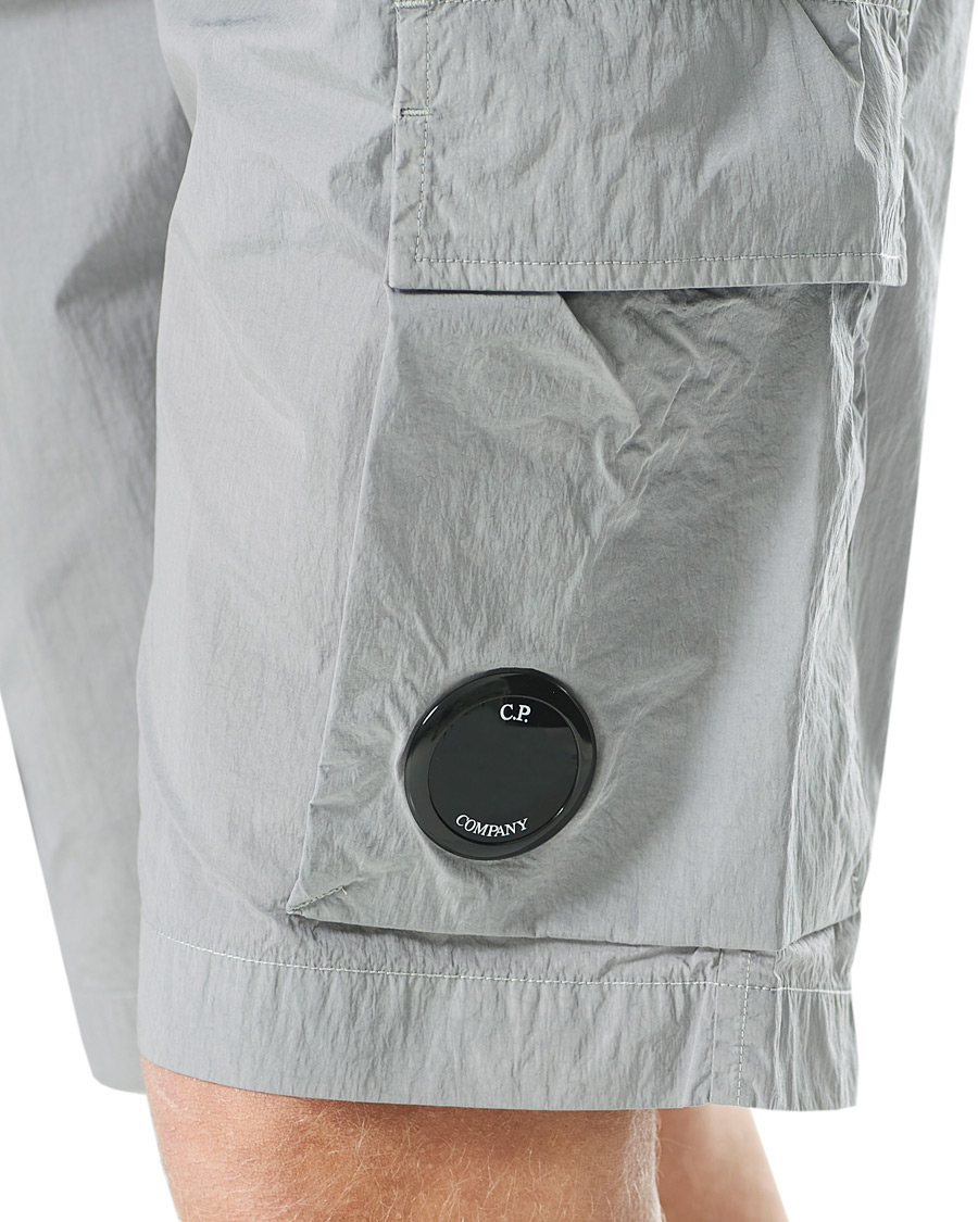 Men | Shorts | C.P. Company | Chrome-R Drawstring Cargo Shorts Grey