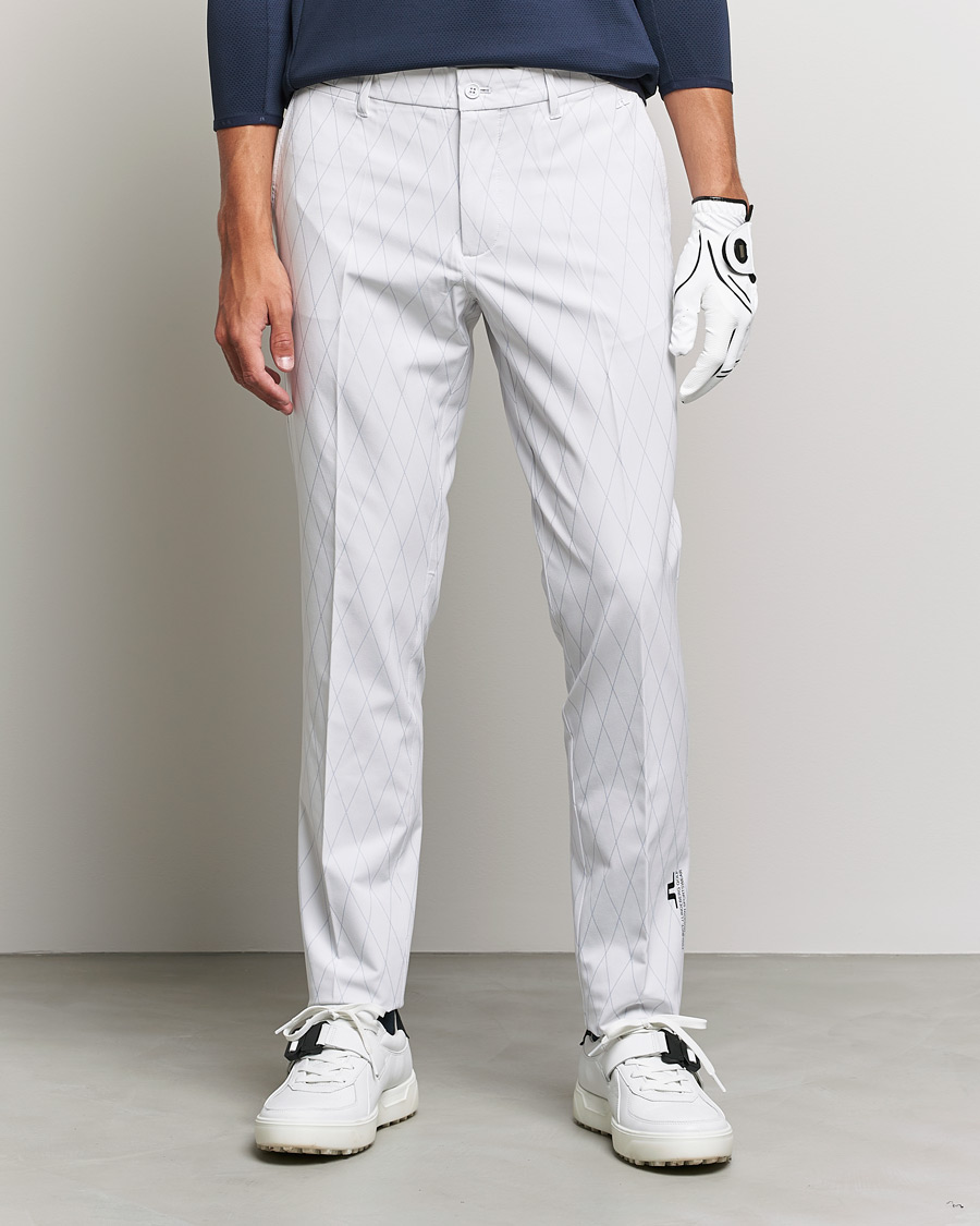 Men |  | J.Lindeberg | Active Argyle Golf Pants White