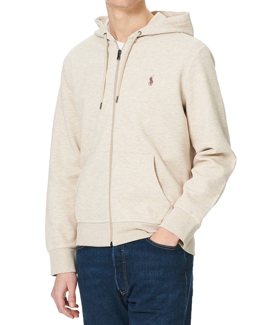 Men | Sweaters & Knitwear | Polo Ralph Lauren | Tech Full-Zip Hoodie Expedition Dune Heather