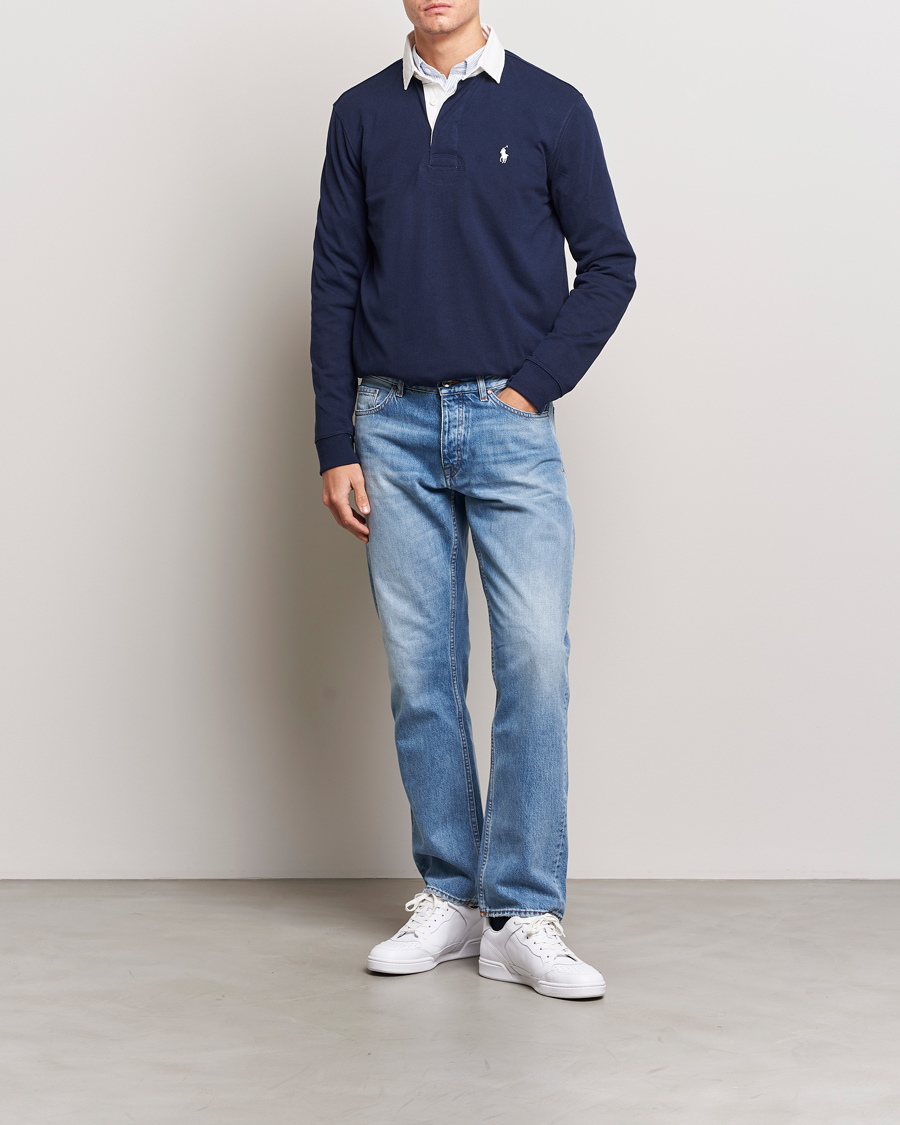 Men | Sweaters & Knitwear | Polo Ralph Lauren | Jersey Rugger Cruise Navy