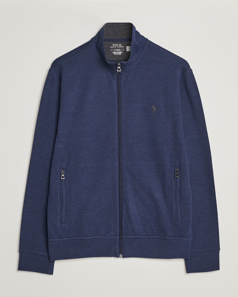 Men | Sweaters & Knitwear | Polo Ralph Lauren | Tech Full-Zip Sweater Spring Navy Heather