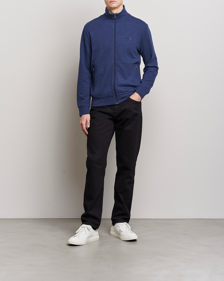 Men | Sweaters & Knitwear | Polo Ralph Lauren | Tech Full-Zip Sweater Spring Navy Heather