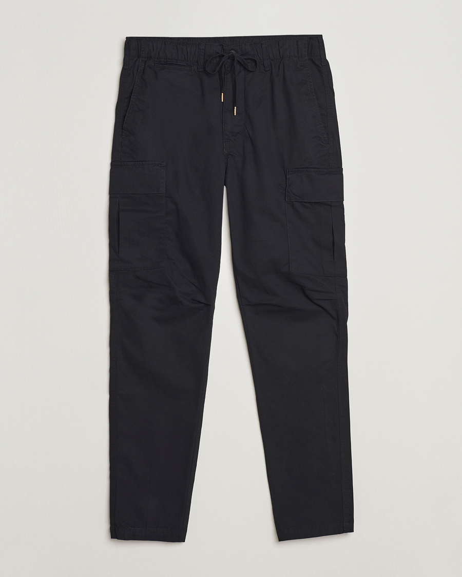 Men | Trousers | Polo Ralph Lauren | Twill Cargo Pants Black