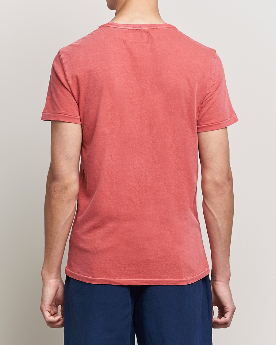 Men | T-Shirts | Polo Ralph Lauren | Washed Crew Neck Pocket Tee Starboard Red